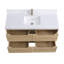 Single Bathroom Vanity with Engineered Stone Top