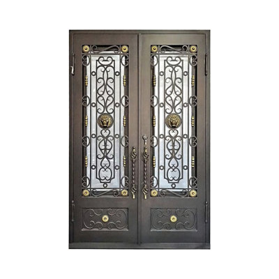 Lion's Gate Regal Iron Door