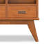 Bibliothèque de rangement Mid-Century à 9 cubes avec 3 tiroirs Draper