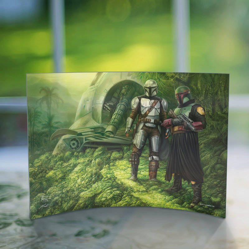 Star Wars (The Mandalorian - Brothers In Arms), impression acrylique incurvée