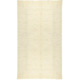 Sultanabad Hand-Knotted High-Quality Cream Area Rug
