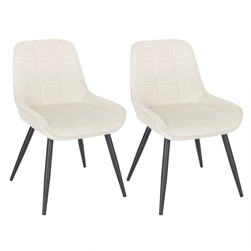 Aftinia Upholstered Dining Chair, White