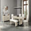 Modern Farmhouse Design 1pc Bench Plinth Base English Dovetail