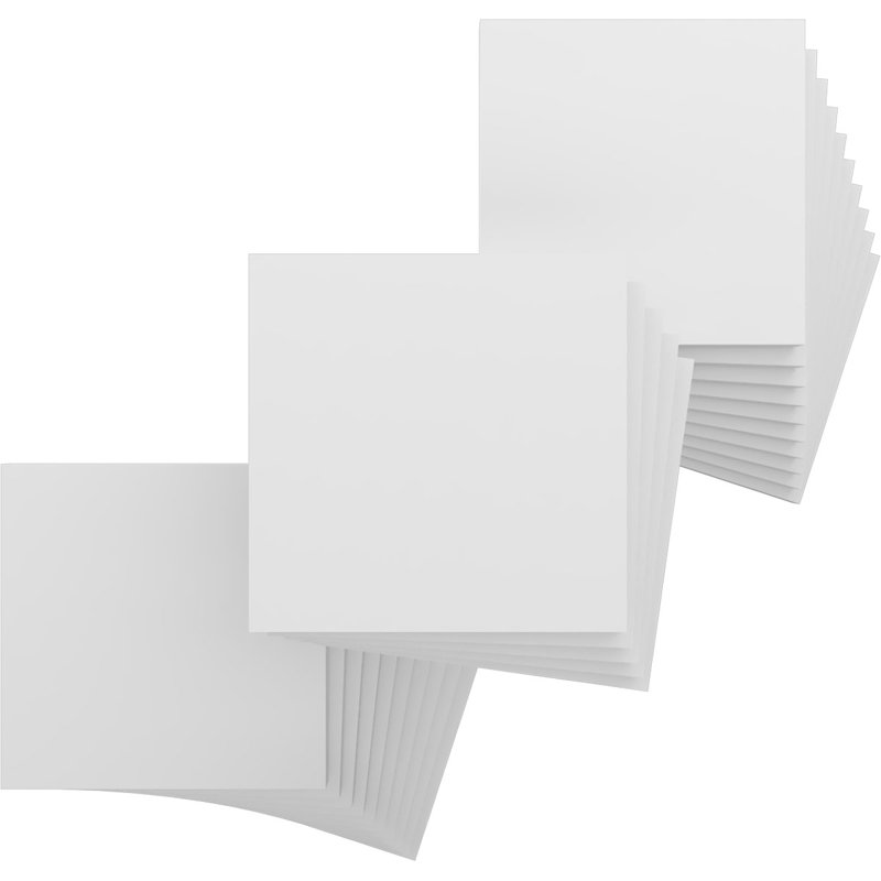 Panneaux de loisirs en PVC, H 11,75 po x l 11,75 po x P 1 po