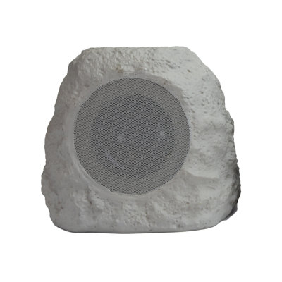 Emerson Outdoor Waterproof Solar Charging Rock Party Multicolor Led Bluetooth Speaker For Garden Accent In Gray