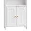  Freestanding Bathroom Cabinet with Adjustable Shelves