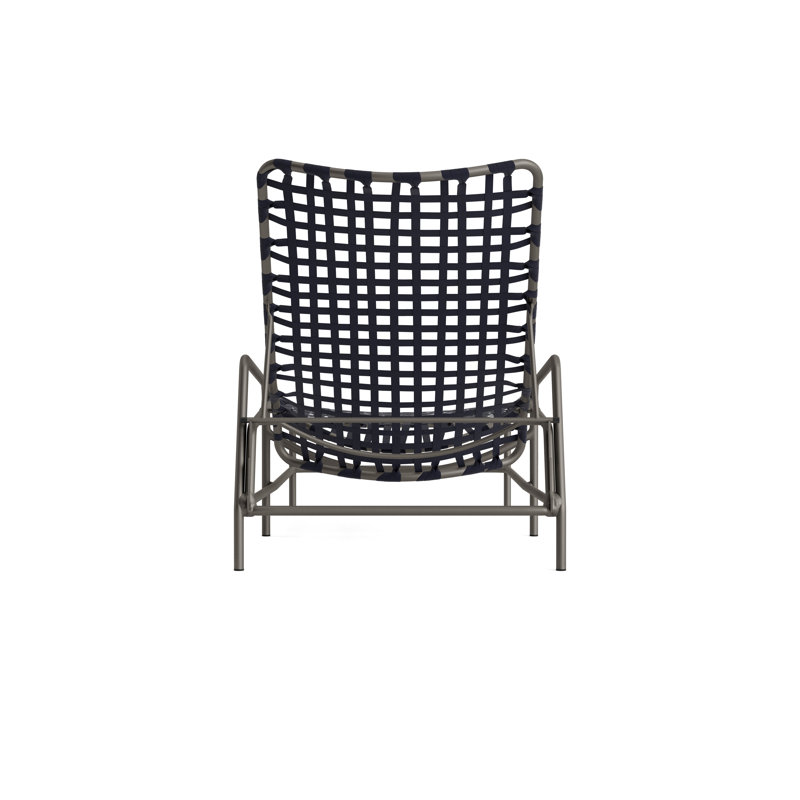 Kantan Outdoor Chaise Lounge, Marine/Mica