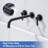 2 Handle Wall Roman Tub Faucet-87290729