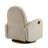 360 Swivel and Glider Recliner Chair-Almond-888595333