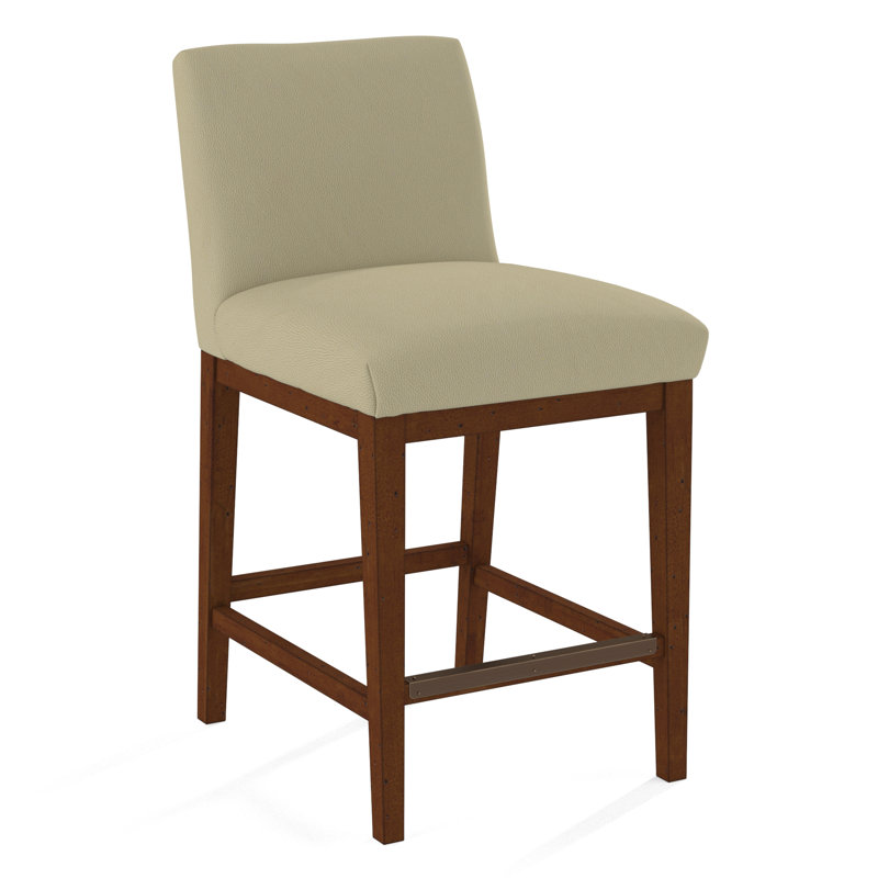 Upholstered Stool, Rumor Bliss, Pecan