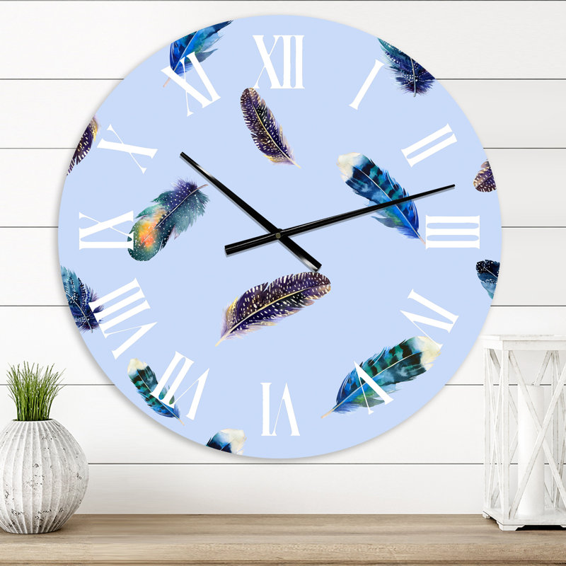 Horloge murale bohème et éclectique Boho, Petit