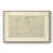 Toile naturelle avec cadre flottant