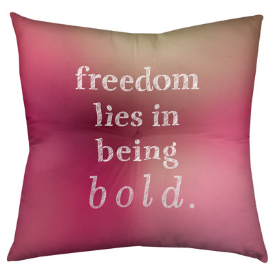 Reversible Throw Pillow