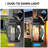 12.9” 1-light Black Outdoor Wall Lantern Sconce