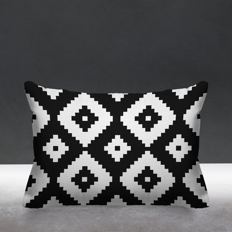 Coussin intérieur / extérieur Nosi, Noir