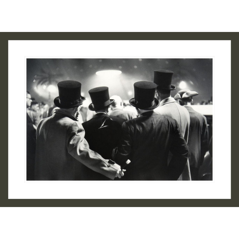 «Autorama Top Hats» par Dan Weiner, impression giclée sur cadre, H 21,6 po x l 29,5 po
