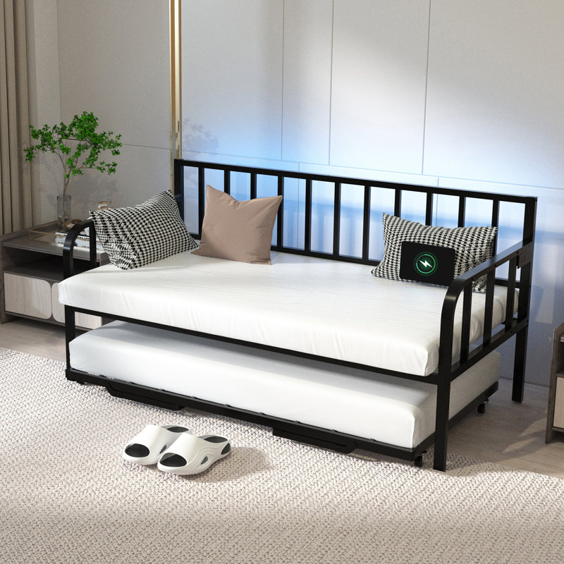 Twin Daybed with Pop Up Trundle