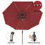 Parasol de marché Ayzah 9 pi avec 80 lumières DEL-1376356540