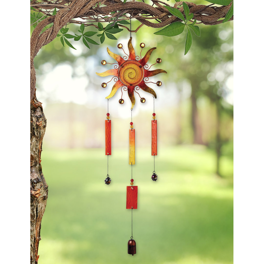 Humbert Weather Resistant Abstract Wind Chime Dakota Fields