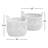 Louella Rattan Basket Set With Handles