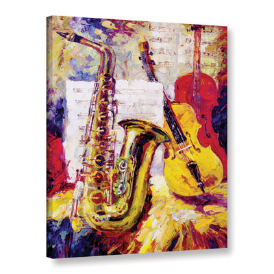 All That Jazz Print on Canvas
