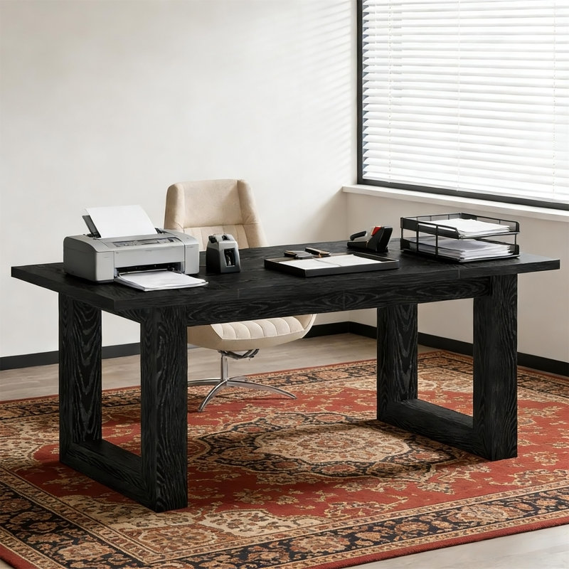 Table de travail en bois