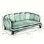 Grand canapé pour chien en velours avec coussin en mousse Pawhut
