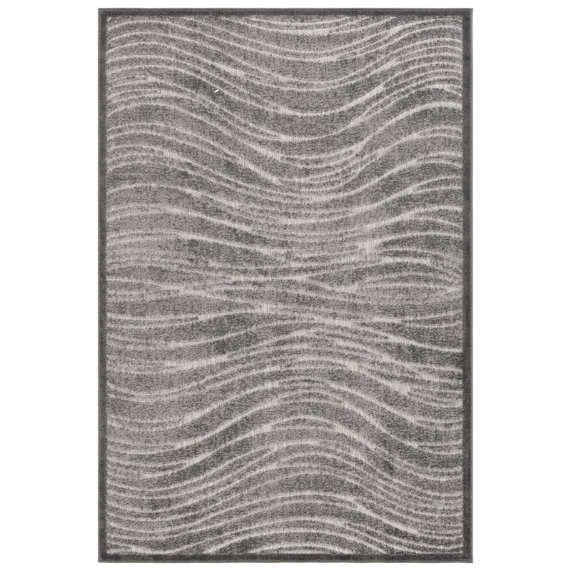 Cottage 971 Area Rug In Grey, Rectangle 5'3'' x 7'7''