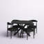 Anistyn 4 - Person Solid Wood Solid Wood Top Pedestal Dining Set