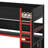 Designs Full Size Loft Bed With Desk And Storage Stairs, Shelves & Pegboard-1640701302-1640701304
