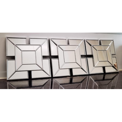 Glass Square Wall Mirror