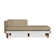 Catalina Outdoor Teak Chaise Lounge