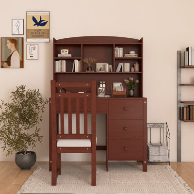 Bureau de direction Vintage Home avec fauteuil non rembourré