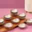 Bol miniature miniature en porcelaine | Splash beige, 1,69 oz