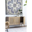 Armoire de rangement brune 47,2 x 15,2 x 30,7 po