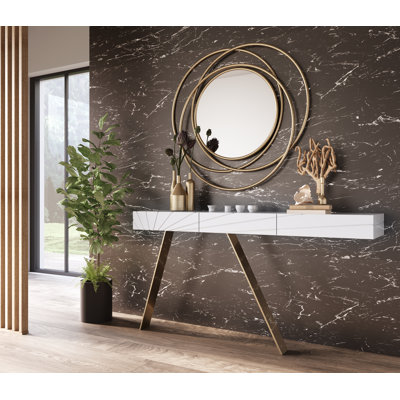 Ensemble de console 59 po et miroir