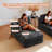 Sectional Sofa With Chaise, Modular Design