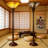 Tiffany Style Floor Lamp With Stained Glass Shade, 69-Inch Tall Mission Industrial Torchiere Standing Lamp For Living Room, Bedroom, Or Office