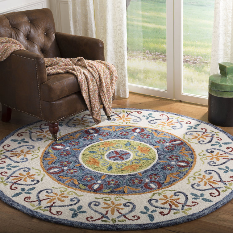 Dealba Novelty Hand Tufted Wool And Cotton With Latex Oriental Rug