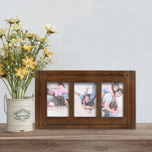 Gracie Oaks Madolynn 3 Opening 4 x 6 quot Collage Picture Frame Wayfair