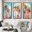 «Palm Trees Palm», 3 pièces sur toile-1189641680-1189641681