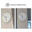 Horloge murale bleue Klein Klein
