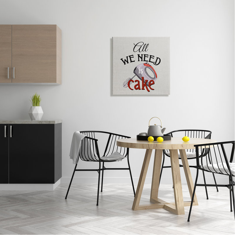 "Trinx Kitchen", art mural sur toile par Kim Allen, H 24 po x l 24 po x P 1,5 po