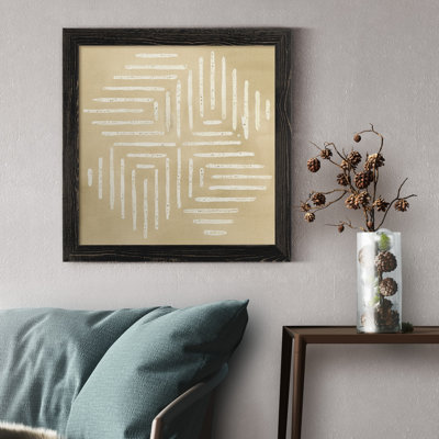 « Sand Stitch III », reproduction d’art sur toile encadrée