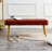 Linen Upholstered Bench