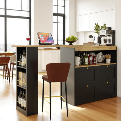 204 cm Bar Cabinet Bar Cabinet