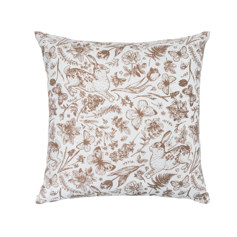 Coussin décoratif Folk Bunny
