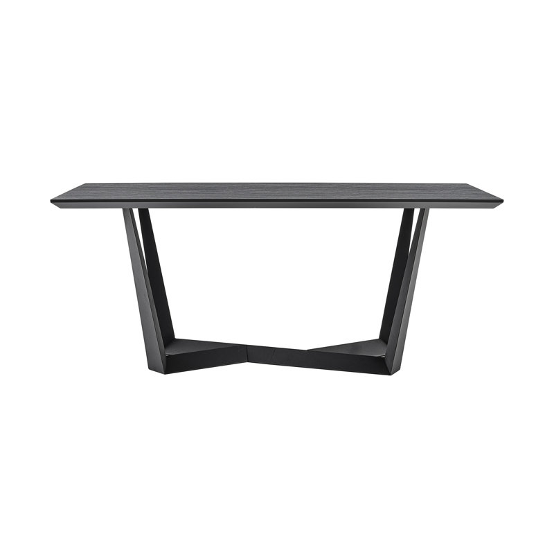 Table de salle à manger 63 ", Gris foncé