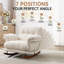 Fauteuil pivotant moderne avec dossier ajustable-1424328906