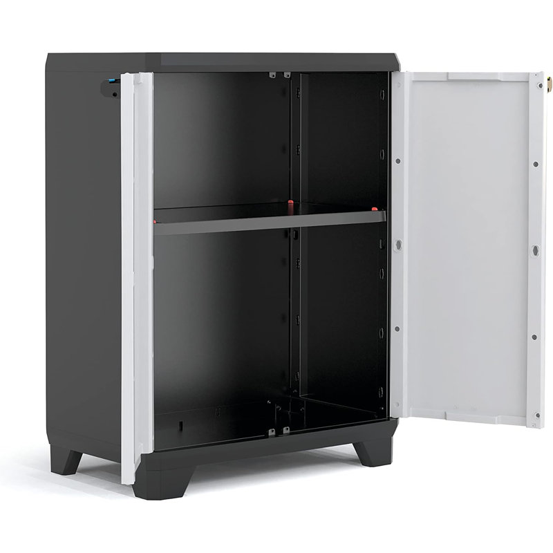 Keter Linear Plastic Cabinet Low 240865